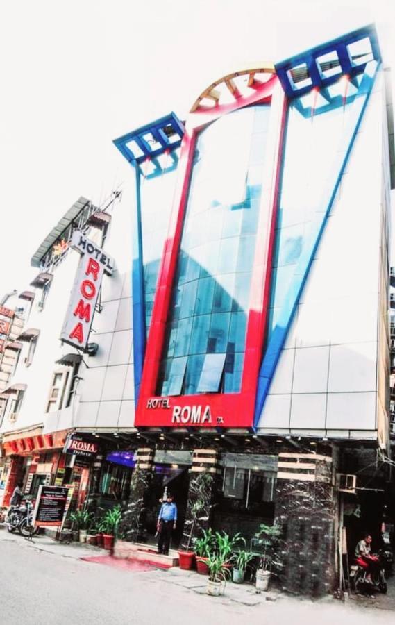 Hotel Roma Deluxe - New Delhi Railway Station Exterior foto